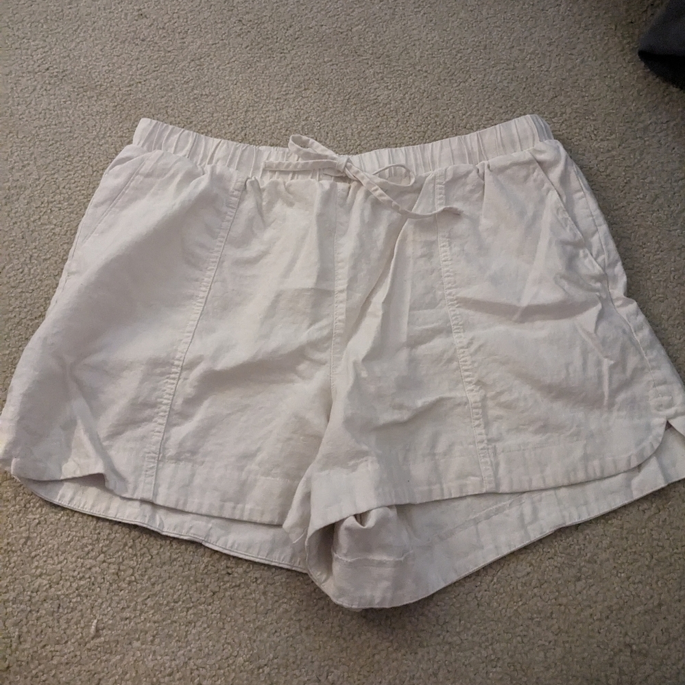 White Shorts